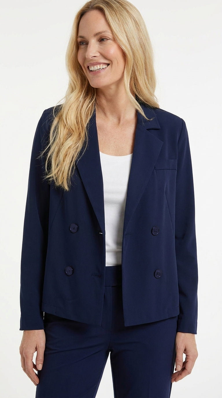 Traveljasje donkerblauw Duran