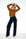 complete outfit herfst voor dames met een donkere denim en een warme kleur herfstjas