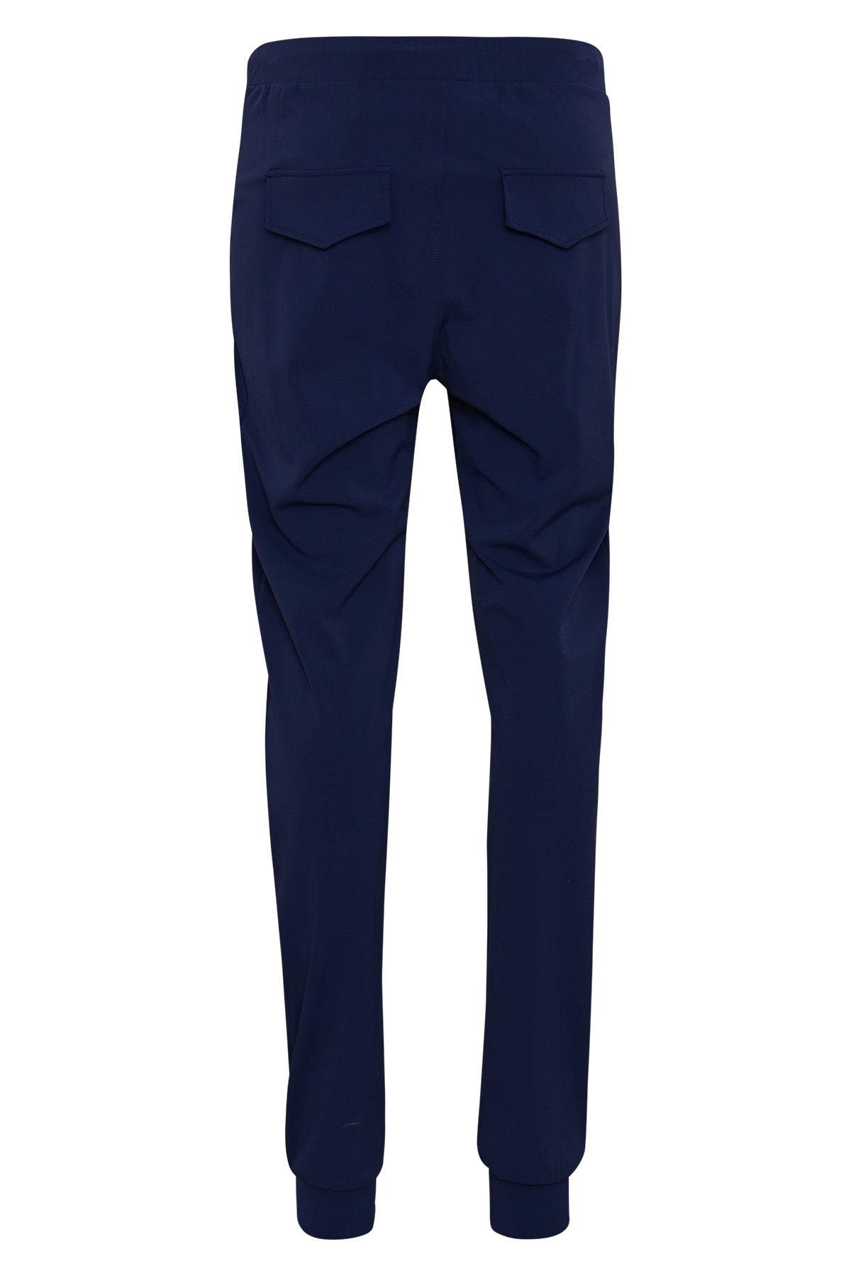 achterkant travelbroek femme met sierklepzakken