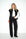 Zwarte wide leg jeans Francis