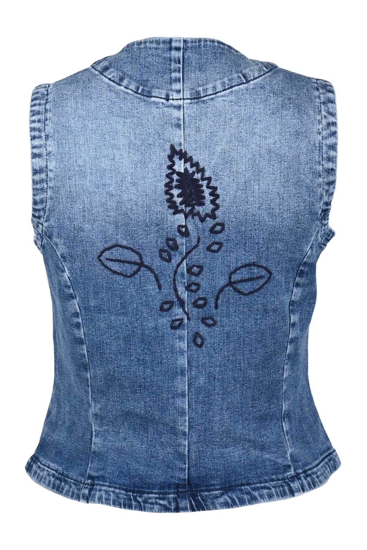 GRACE GILET - MidBlu/Navy