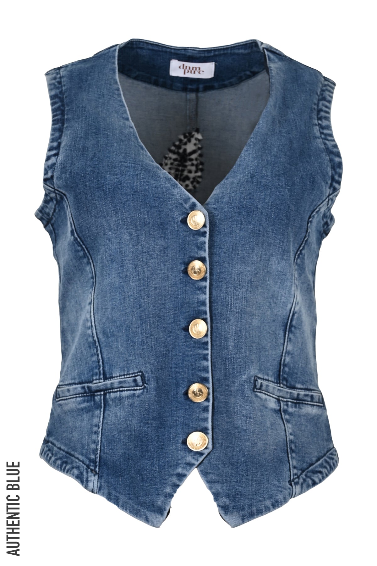 GRACE GILET - MidBlu/Navy