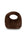 donkere zandkleur teddy tas hobo 