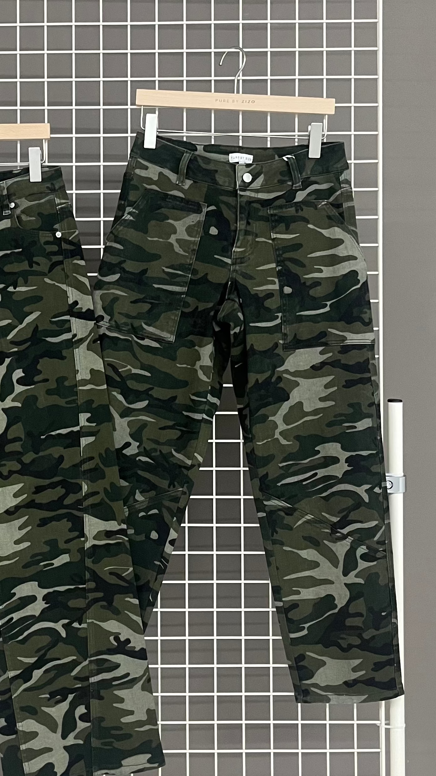 Camo print barrel broek Alice