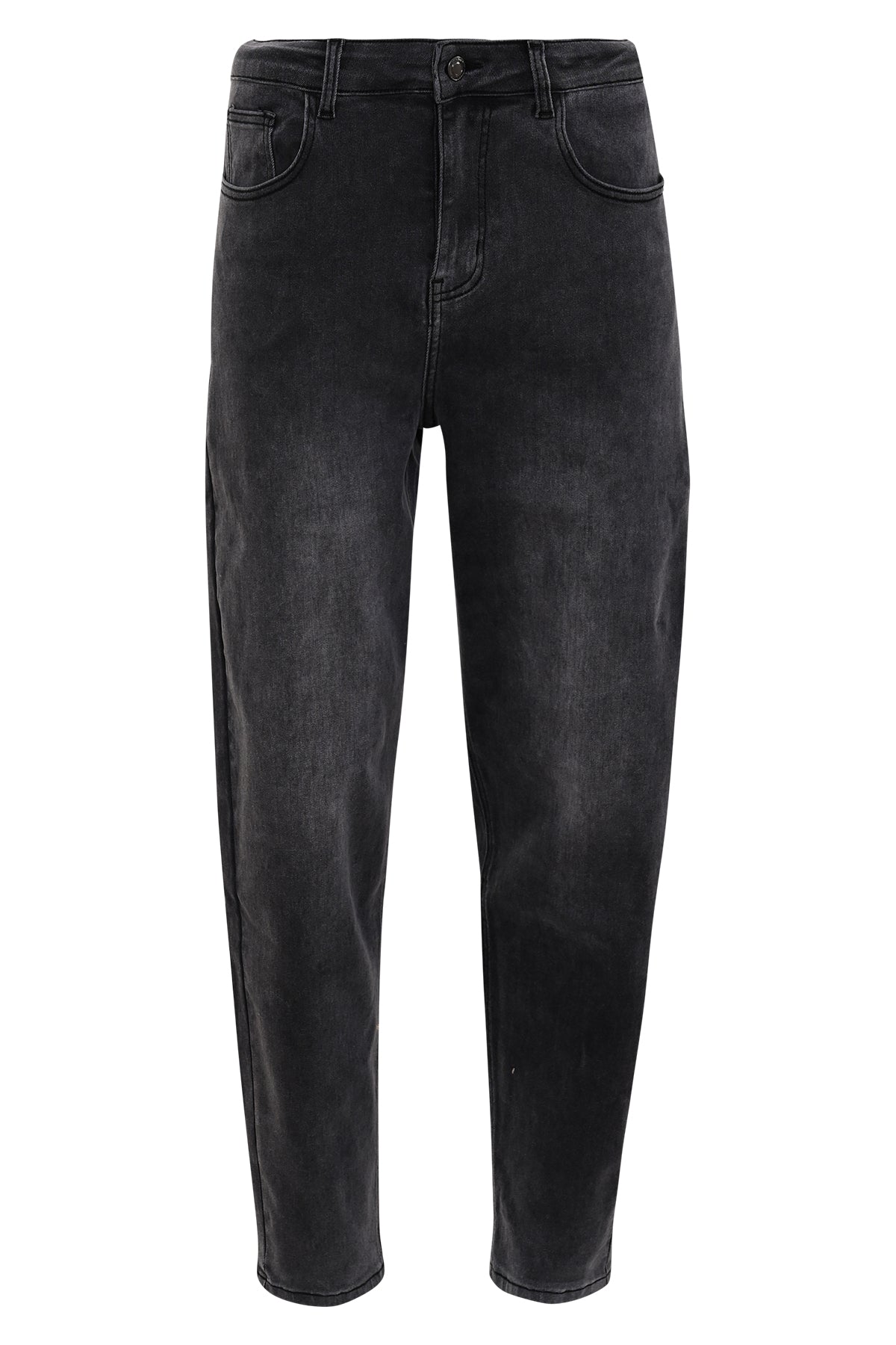 antraciet jeans barreljeans lagos van zizo in lengtemaat 30