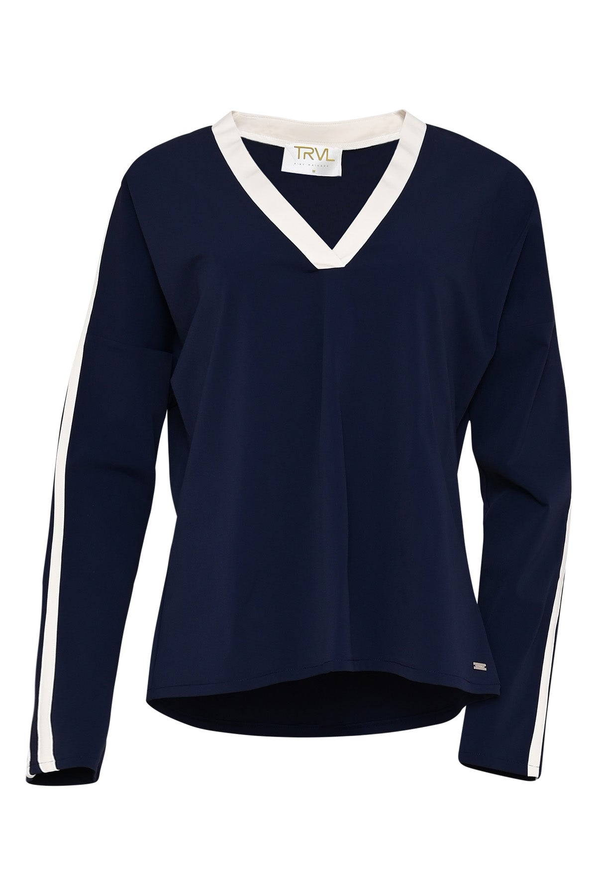 Travelshirt donkerblauw Losina