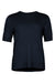 Midanne gebreid T-shirt navyblauw