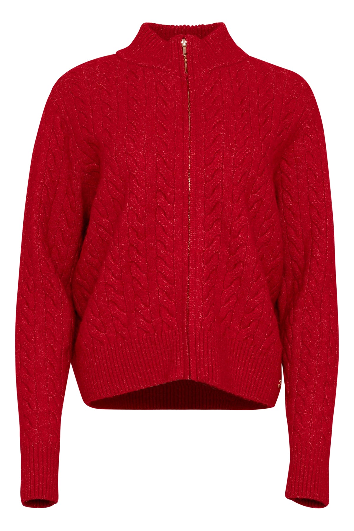 Perel kabelvest rood