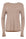 zandkleur shirt viana met ronde hals en lange mouwen uit de herfstcollectie