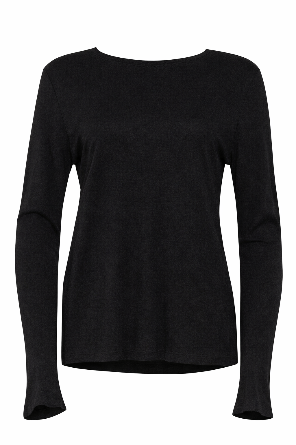 viana zwart shirt met lange mouwen van maicazz