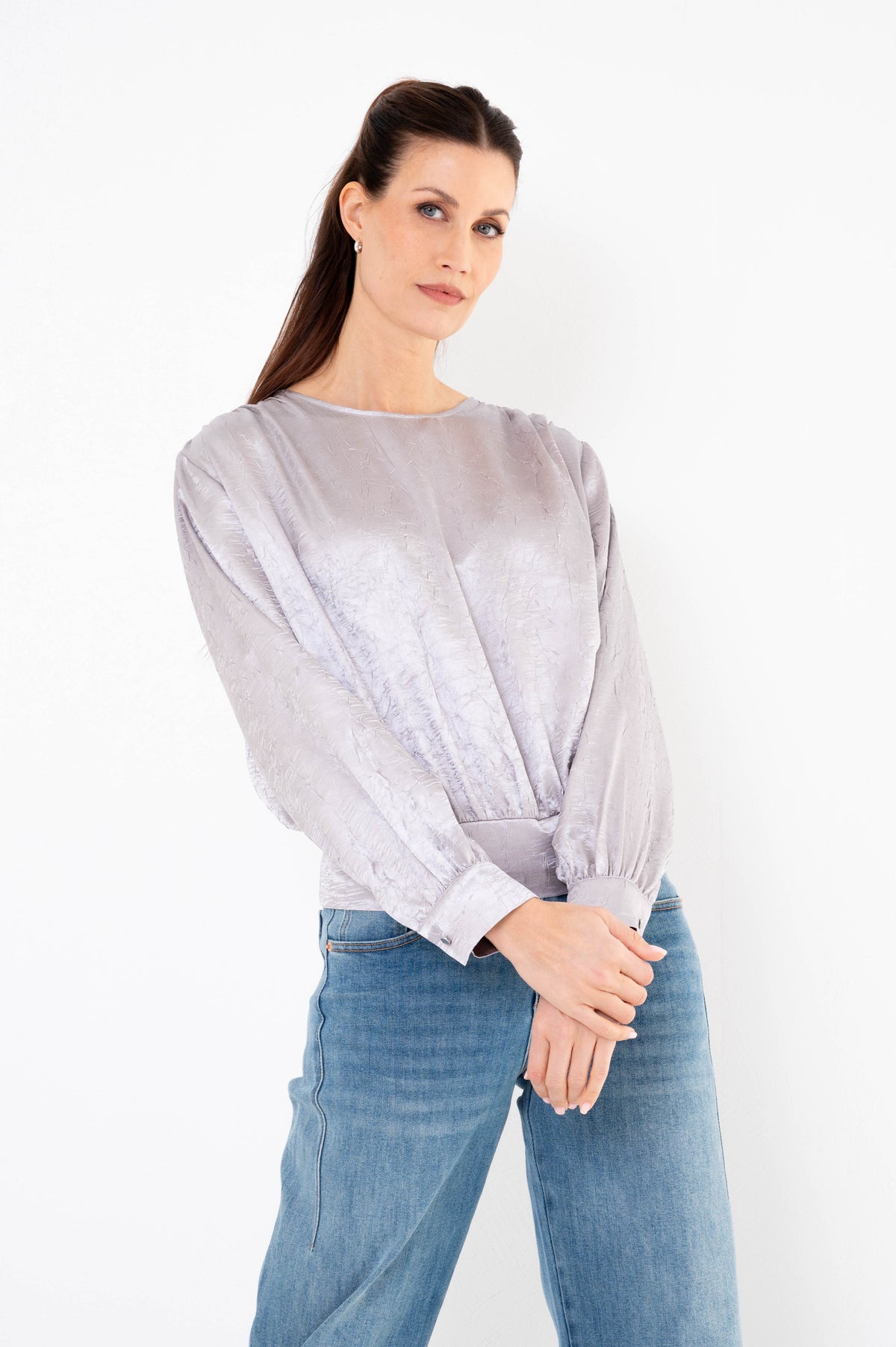 Zilver shirt Zahide
