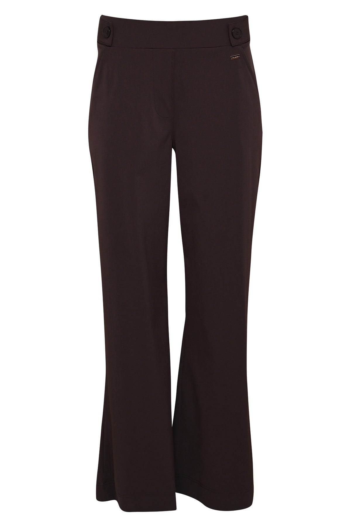 flared fit broek xavi bruin van maicazz
