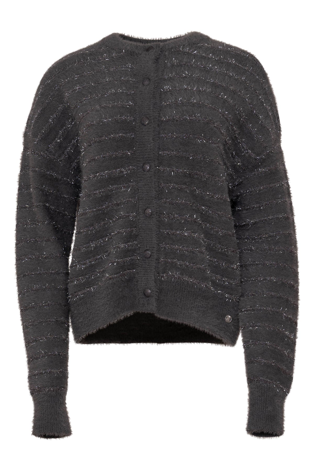 Antraciet vest Zallejo