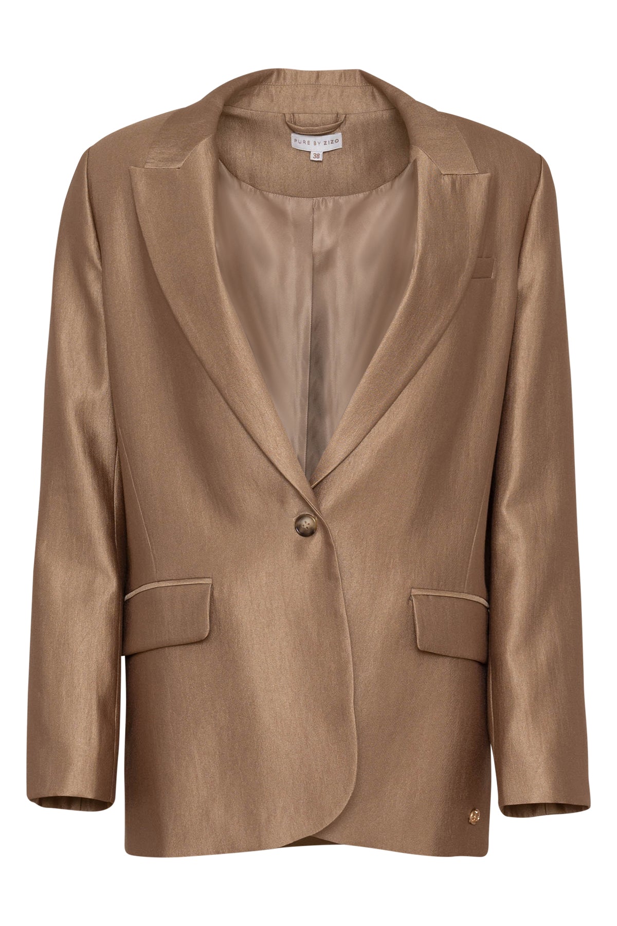 Gouden blazer Zora